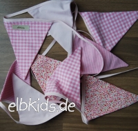 Wimpelkette rosa