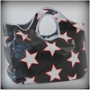 Wendeshopper  "Dark Grey/Neon Giant Stars"
