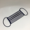 Mund-Nasen-Maske Punkte Stripes dunkelblau